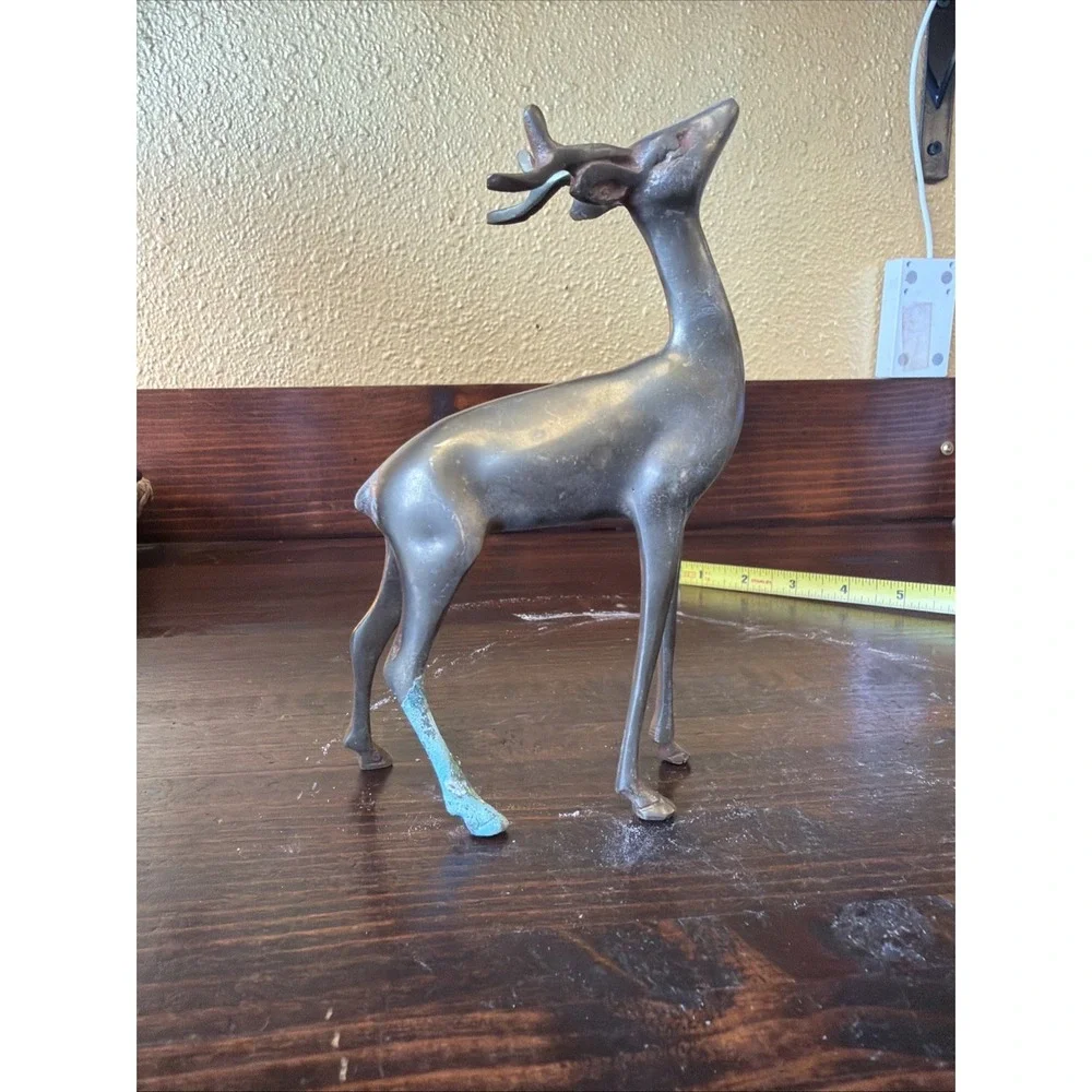 70's Vintage Small Brass 6.5